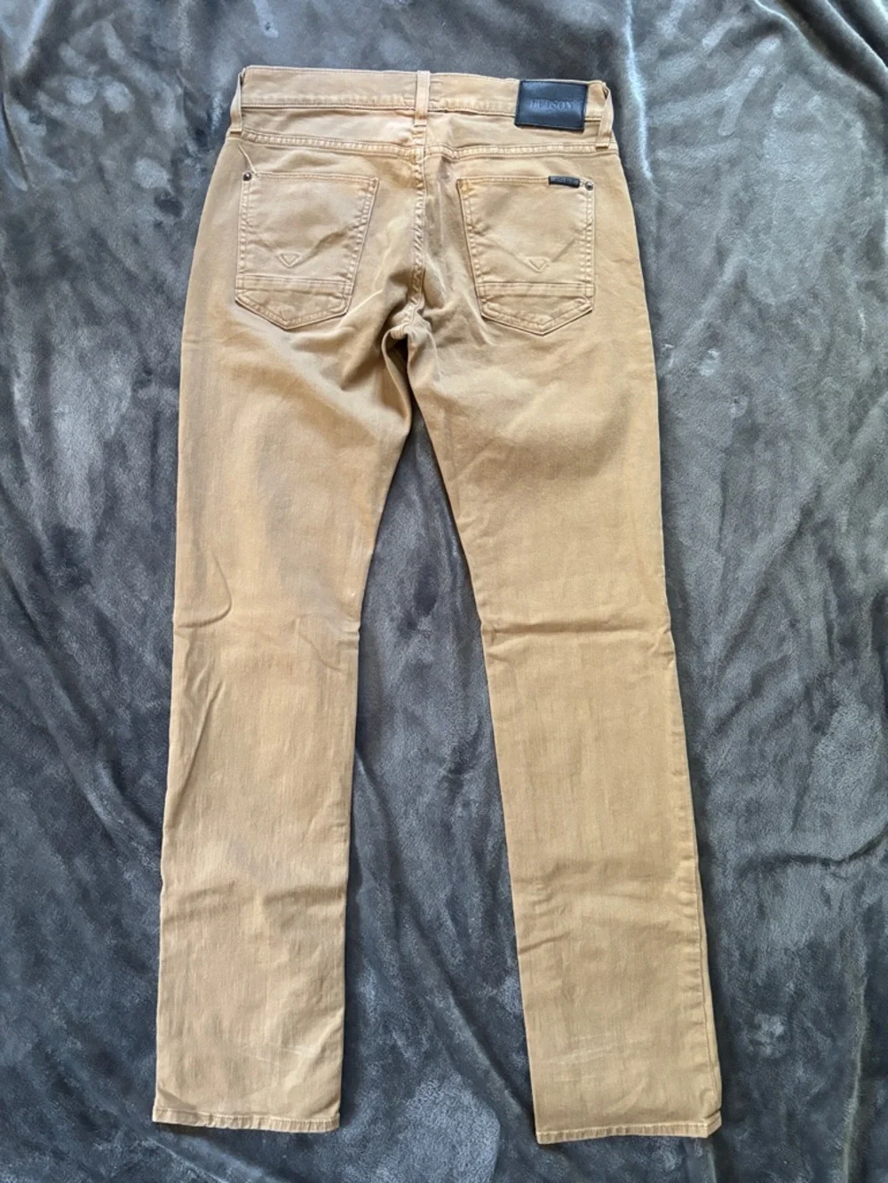 Hudson Jeans Men's Jeans Tan Brown 5 Pocket Button Fly Byron Waist 30x32 Denim